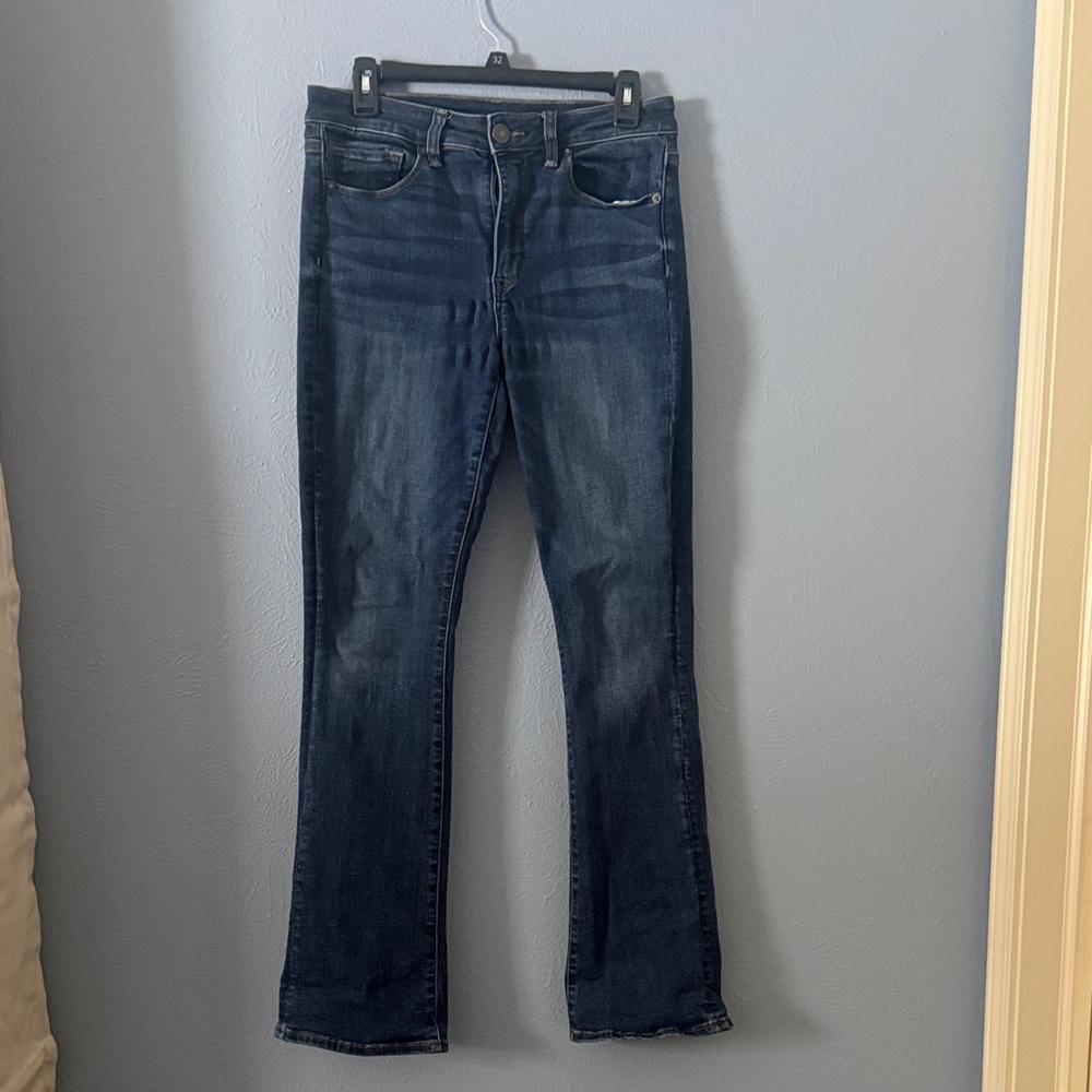 American Eagle Hi-Rise Next Level Stretch Skinny Kick Jeans